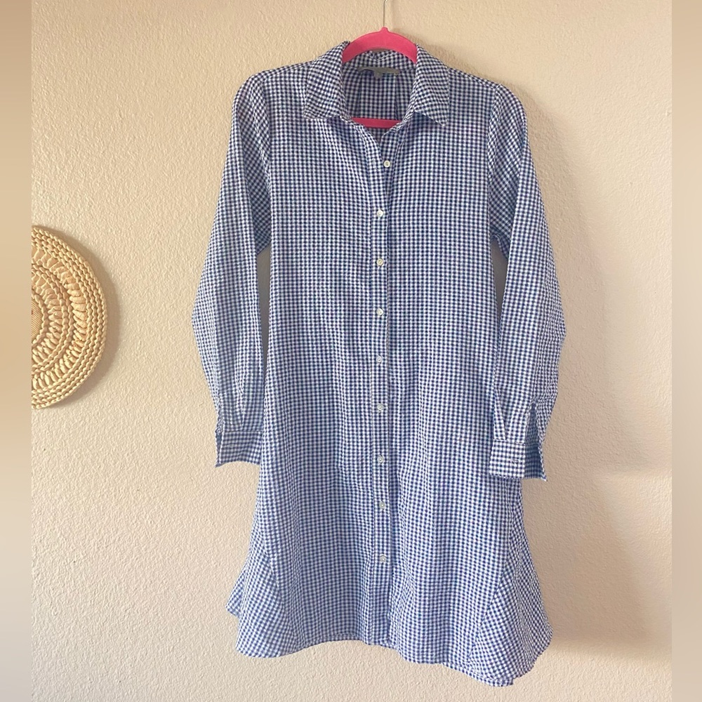 Sunday in Brooklyn gingham tie dress